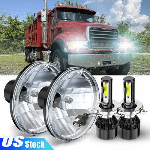 Dot pair round led - 7",